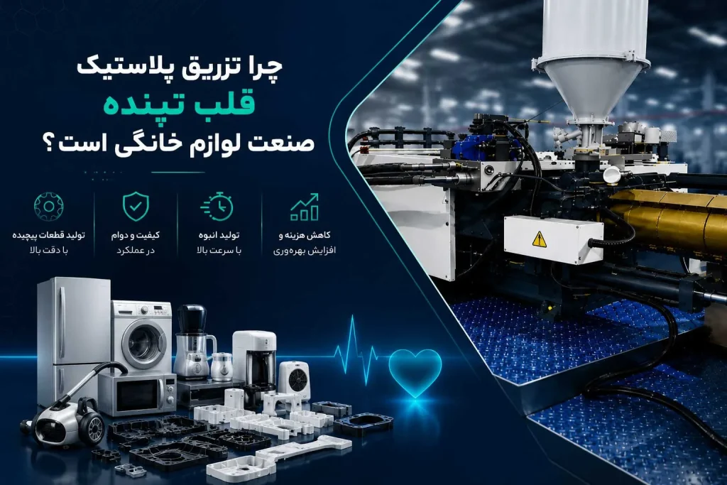 سیر تا پیاز تزریق پلاستیک لوازم خانگی؛ انتخاب متریال و کاهش هزینه 1 چرا تزریق پلاستیک قلب تپنده صنعت لوازم خانگی است؟